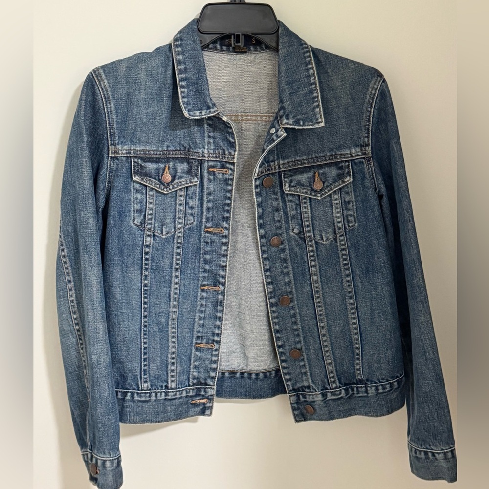 J Crew vintage denim jacket